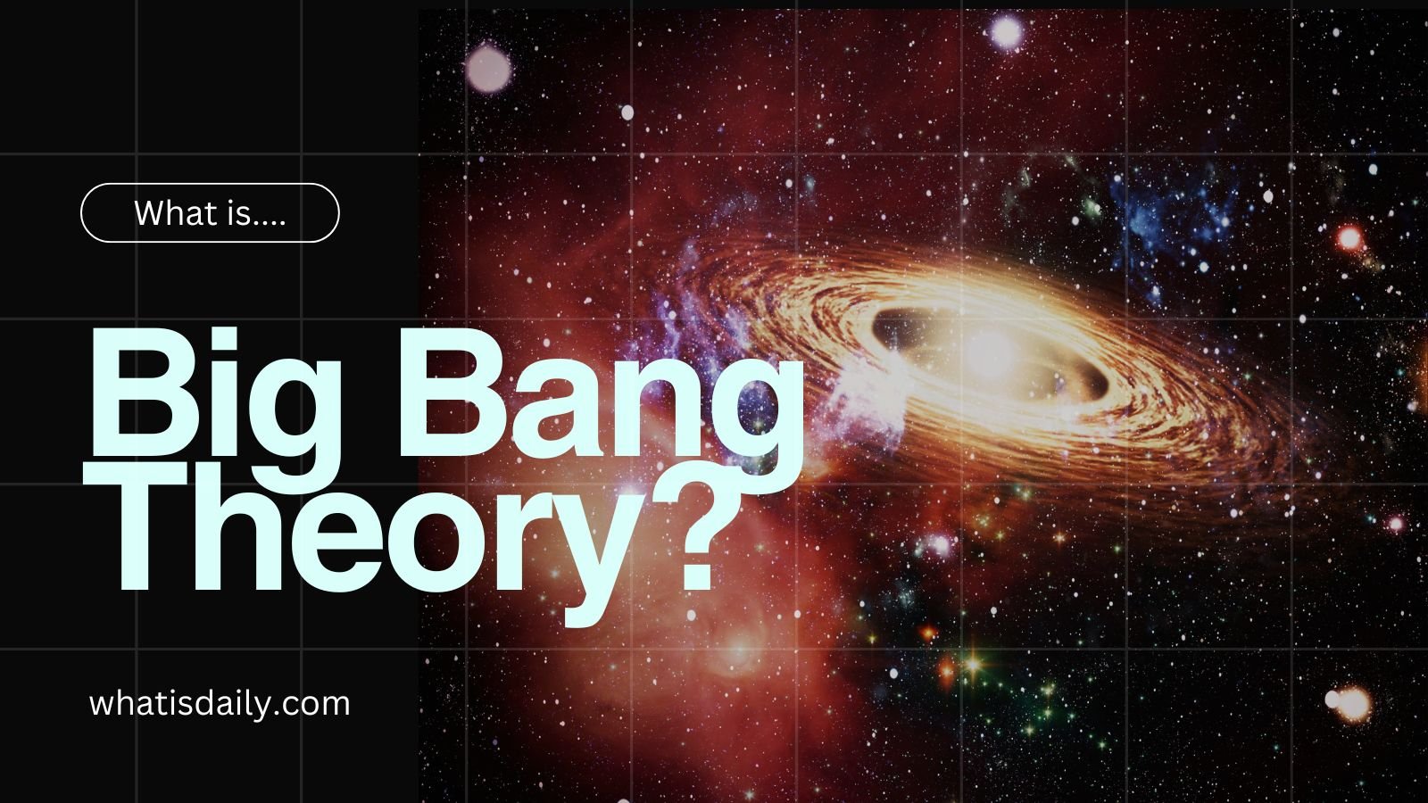 What is big bang theory
